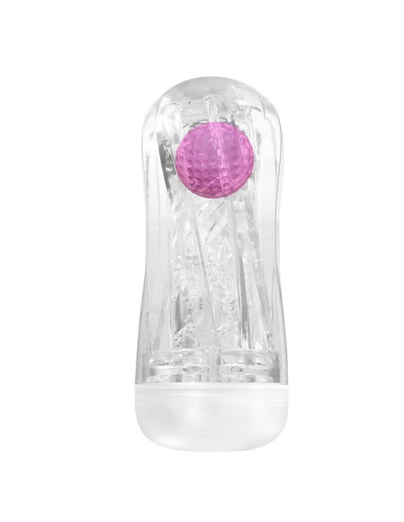 PRETTY LOVE MASTURBADOR CUP 360Aº TEXTURIZADO TRANSPARENTE